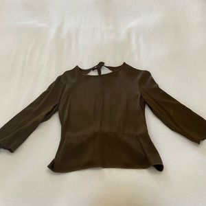 Lacausa Silky Green Top